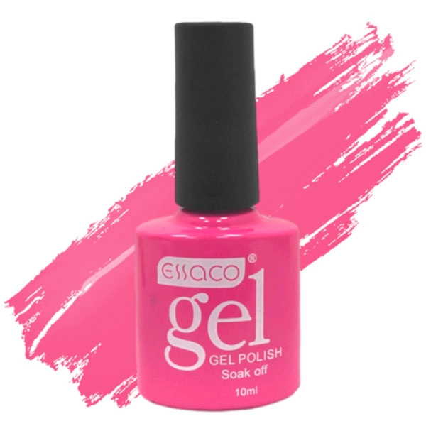 Zselés lakk körömre - Neon Pink, 10 ml