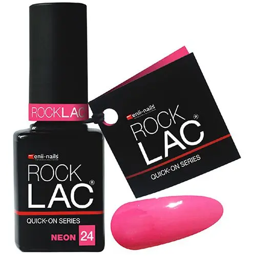RockLac 24 - nen rózsaszín, 11ml