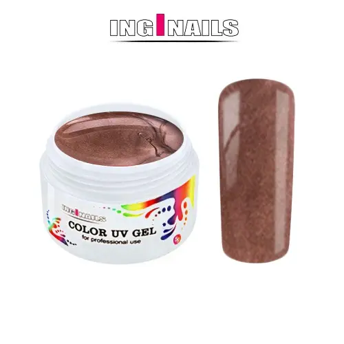 UV Gél, színes Inginails - Cool Brown 5g