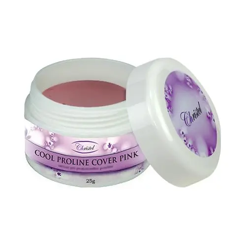 UV zselé Christel - Cool Proline Cover Pink, 25g /műköröm építő zselé