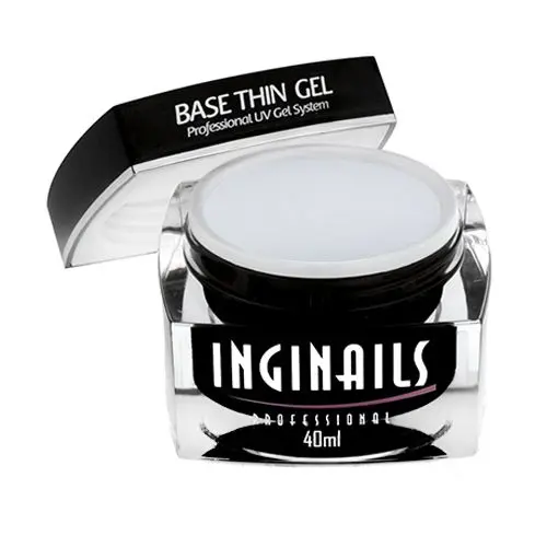 UV zselé Inginails Professional Base Thin Gel 40ml /építő zselék