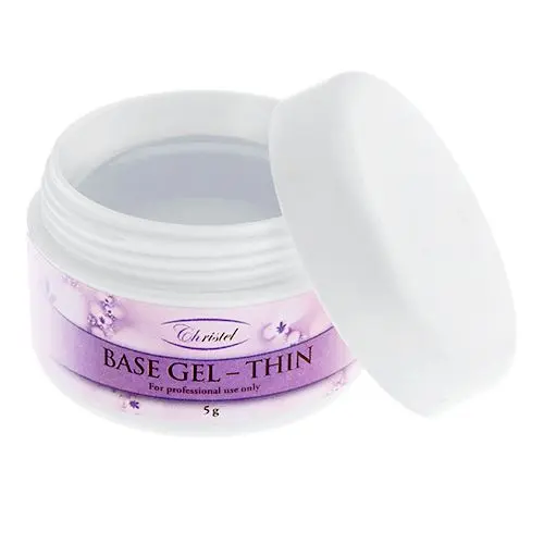 UV zselé - Base gel Thin, 5g/műköröm építő zselé