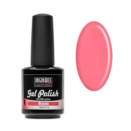 UV lakk zselé Inginails Professional 15ml - Hispanic/gél lakk készítés