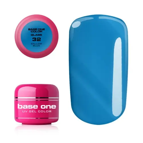 Gel Silcare Base One Color - Sallow Blue 32, 5g