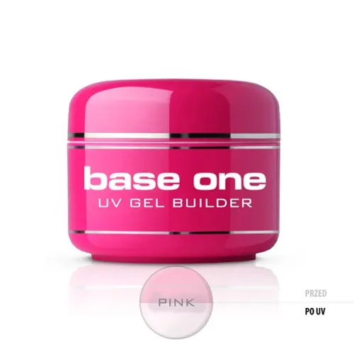 Silcare Base One Gel – Pink, 15g/műköröm építő zselé