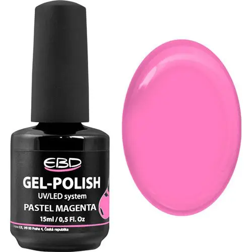 UV gél lakk – Pastel Magenta 256, 15ml/gél lakk készítés