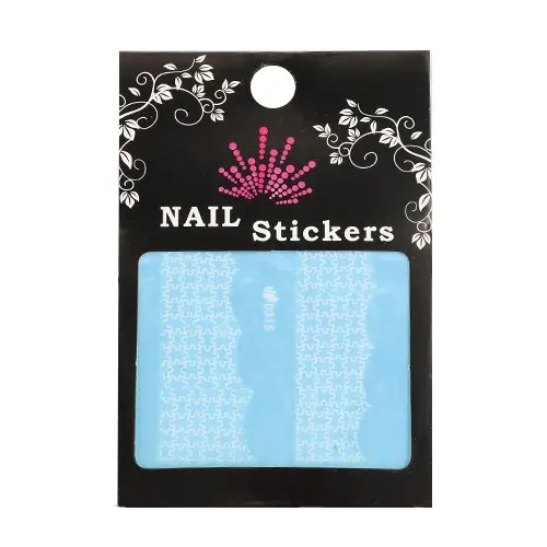 Köröm matrica fehér mintával