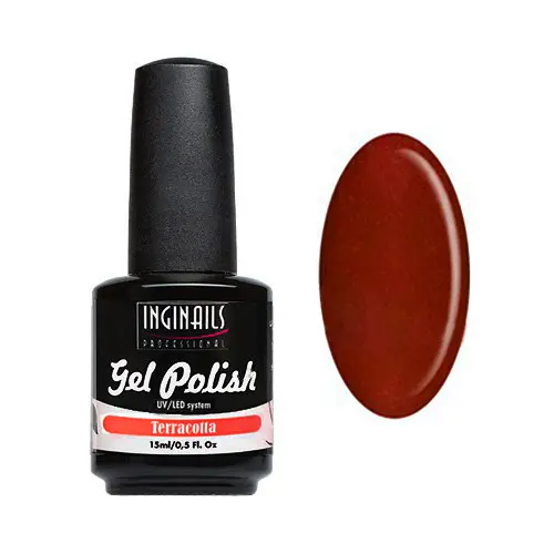 UV gél lakk Inginails Professional 15ml - Terracotta