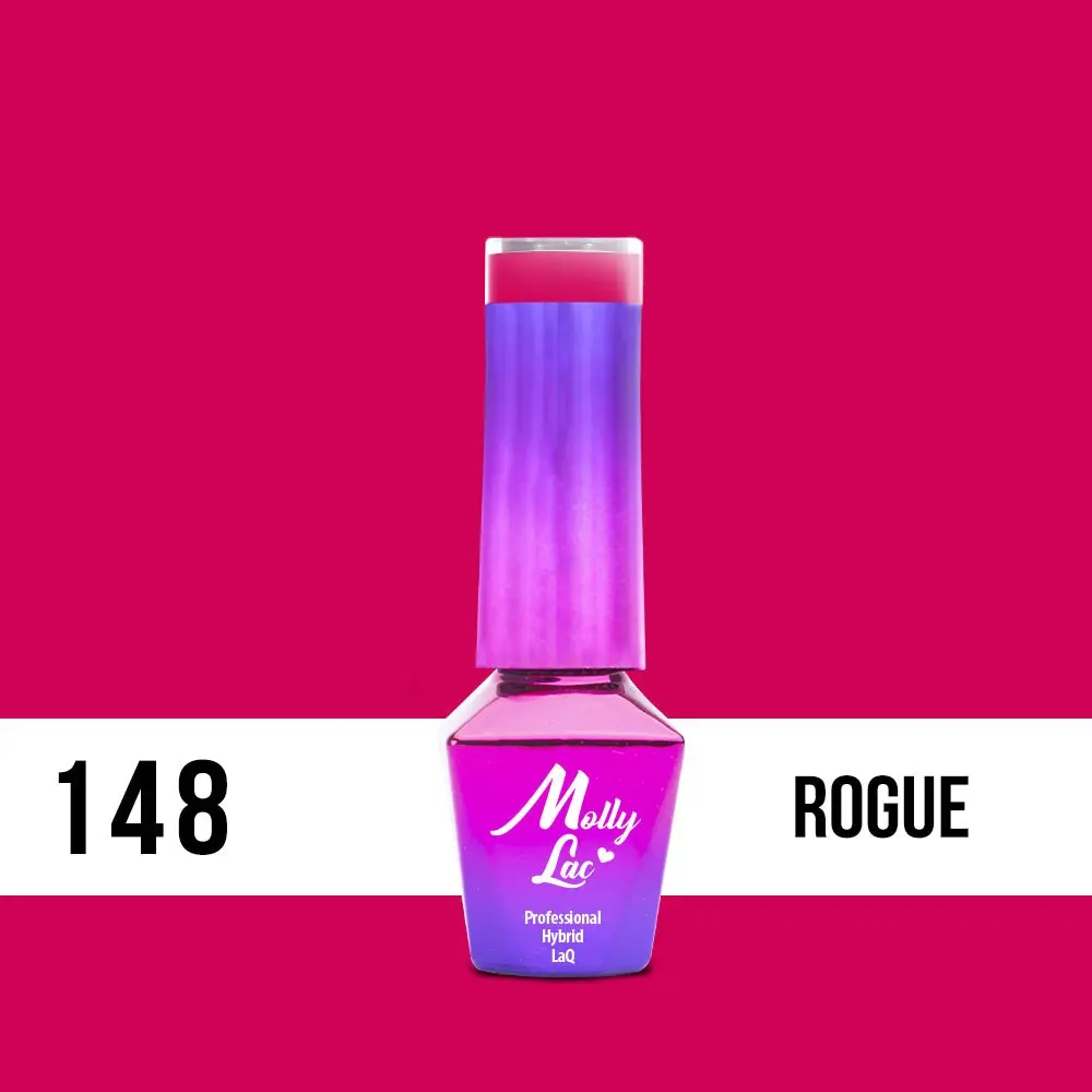 MOLLY LAC gél lak Flamingo - Rogue 148, 5ml/gél lakk készítés