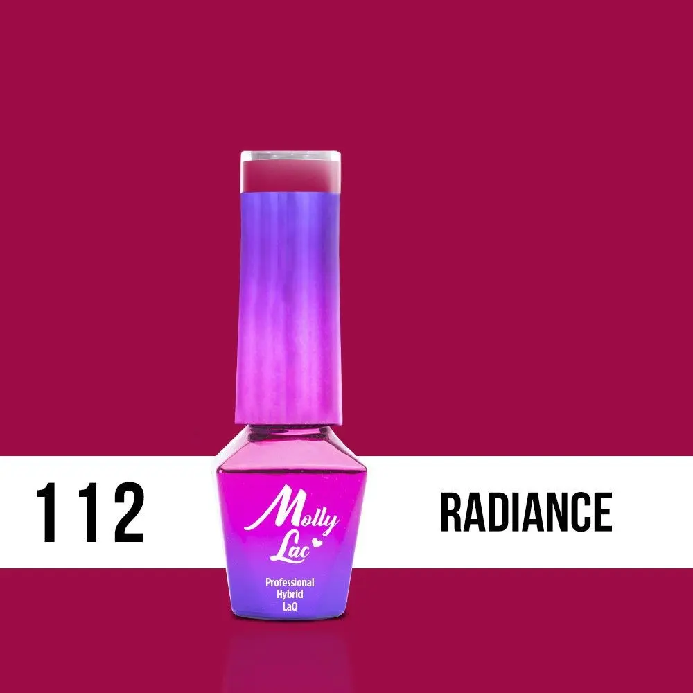 MOLLY LAC UV/LED gél lakk Welcome to Ibiza - Radiance 112, 10ml/gél lakk készítés