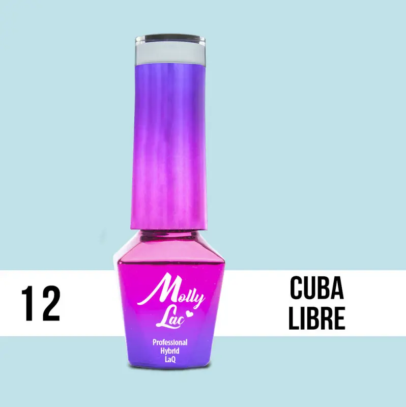 MOLLY LAC UV/LED Cocktails and Drinks - Cuba Libre 12, 10ml/gél lakk készítés