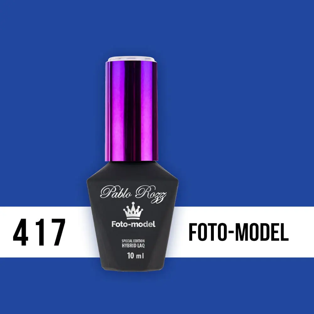 Gél lakk UV/LED  Pablo Rozz - Foto-Model 417, 10ml/gél lakk készítés