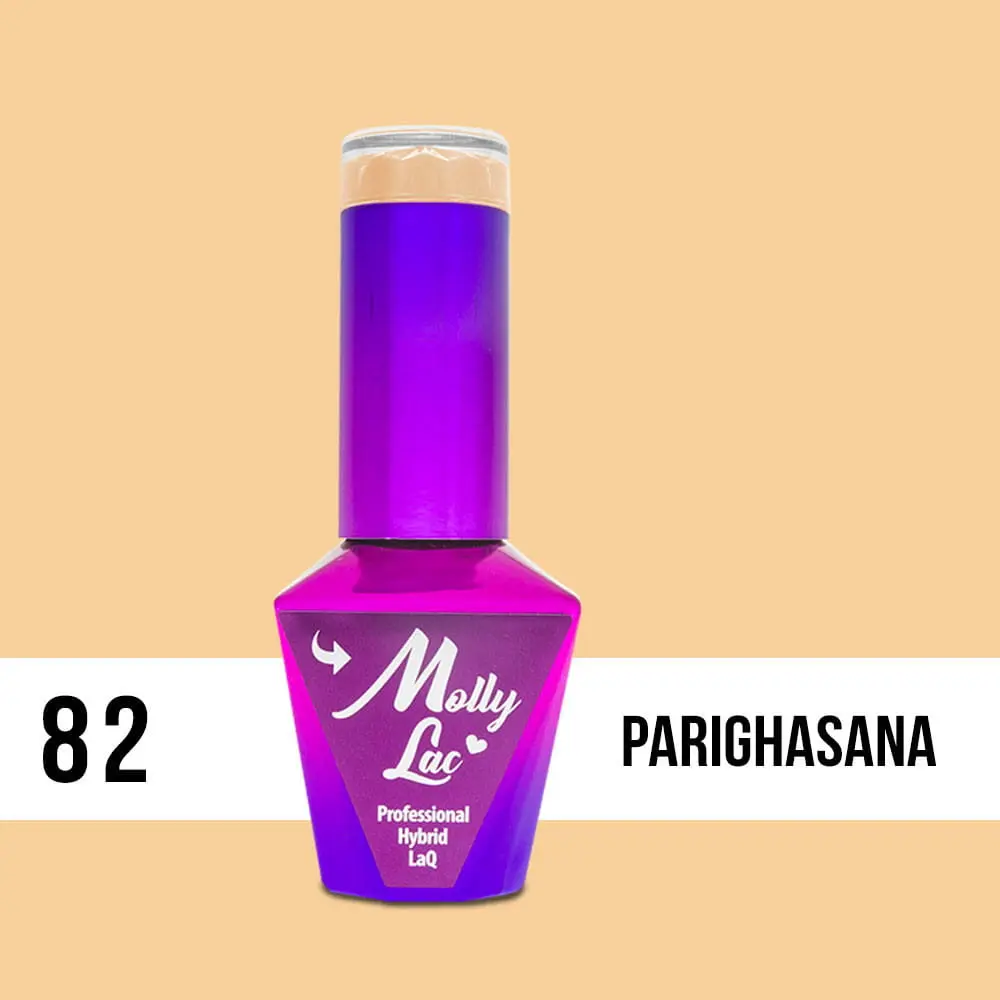 MOLLY LAC UV/LED gél lakk Yoga - Parighasana  82, 10ml/gél lakk készítés