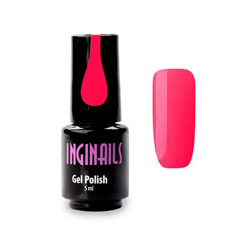 Színes gél lakk Inginails Neon Cyclam 007, 5ml /gél lakk készítés