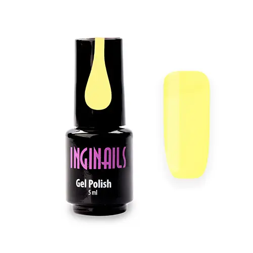 Színes gél lakk Inginails Lime Light  015, 5ml /gél lakk készítés