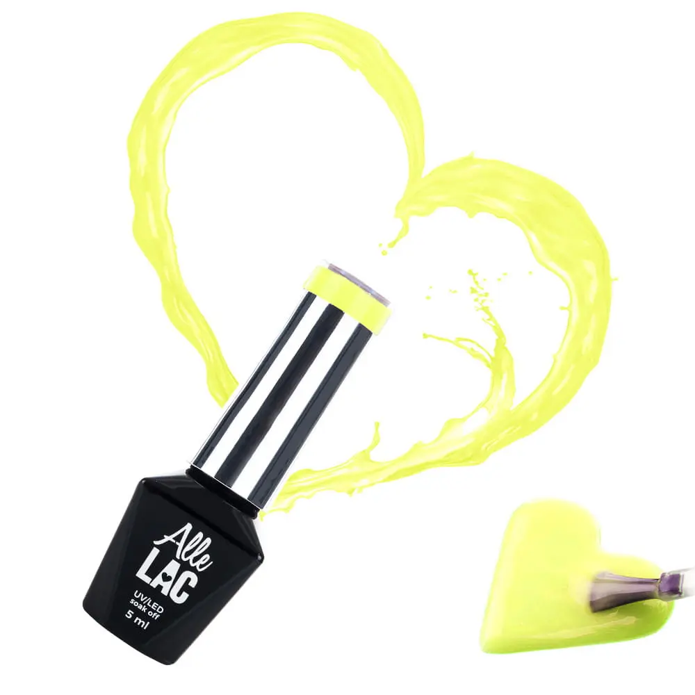 ALLE LAC UV/LED gél lakk - Over The Rainbow - 81, 5ml/gél lakk készítés