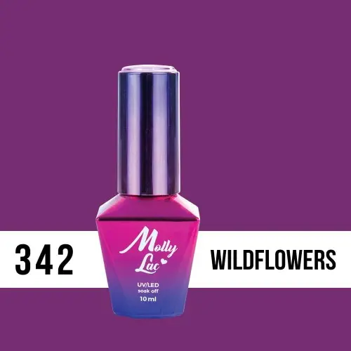 MOLLY LAC UV/LED gél lakk Fashion Outfit - Wildflowers 342, 10ml