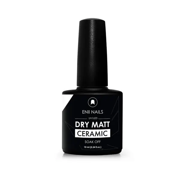 Fixálásmentes matt Top Coat - Dry Matt Ceramic, 10ml 