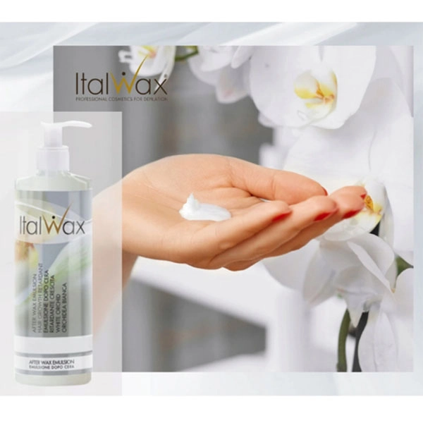 ItalWax After Wax emulzió szőrtelenítés után, fehér orchidea 100 ml