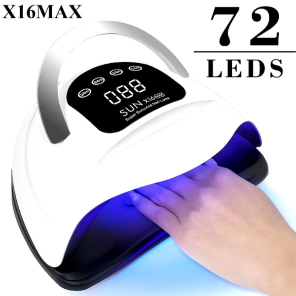 UV/LED körömlámpa X16 MAX 320W, fehér