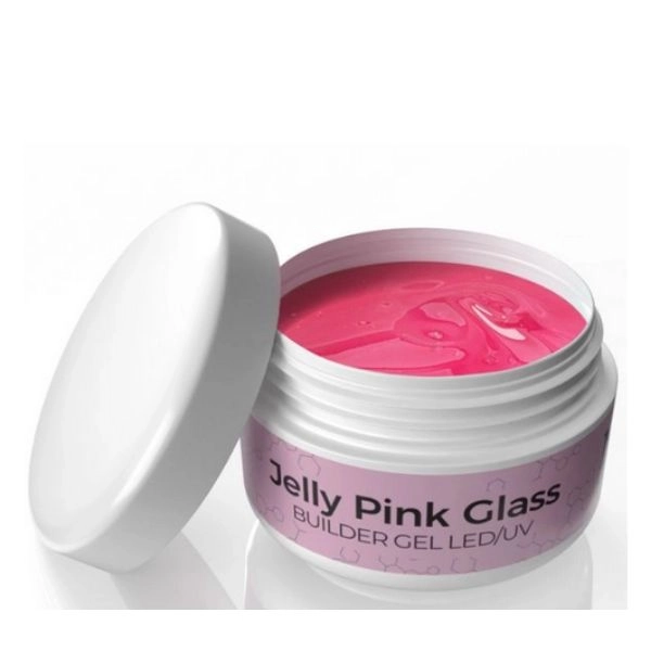 UV/LED építőzselé NTN Premium Jelly Pink Glass, 30g