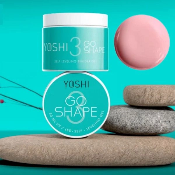 Yoshi GO SHAPE UV/LED zselé 3. sz., 50 ml