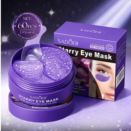 Collagen Starry Sky Eye Mask - Grape seed, 60db