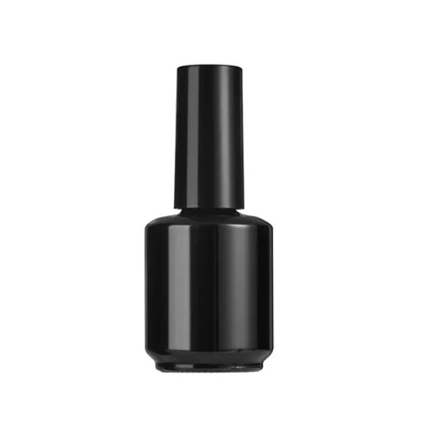 Üres flakon, 15 ml, fekete