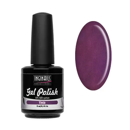 UV lakkzselé Inginails Professional 15ml - Viola/gél lakk készítés