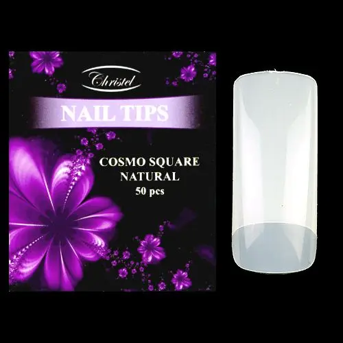 Cosmo Square natural 50db - 2-es műköröm tipek