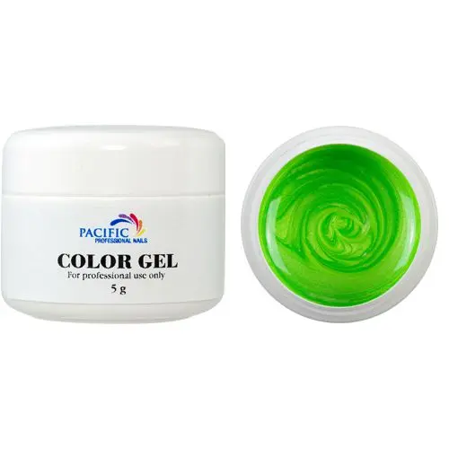 Színes UV zselé - Pearl Applegreen, 5g