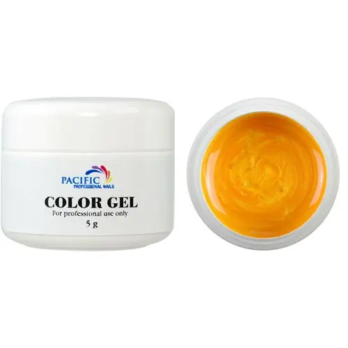 Színes UV zselé - Pearl Sun Orange, 5g