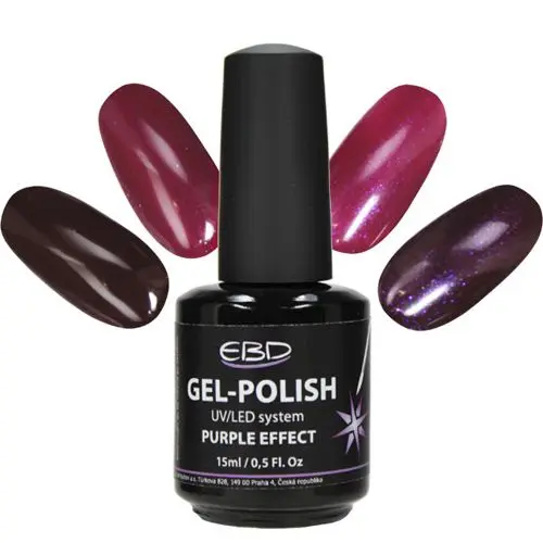 Gel Polish - 03 Purple Effect 15ml/gél lakk készítés