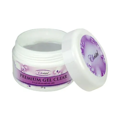 UV zselé Christel - Premium gel Clear, 25g