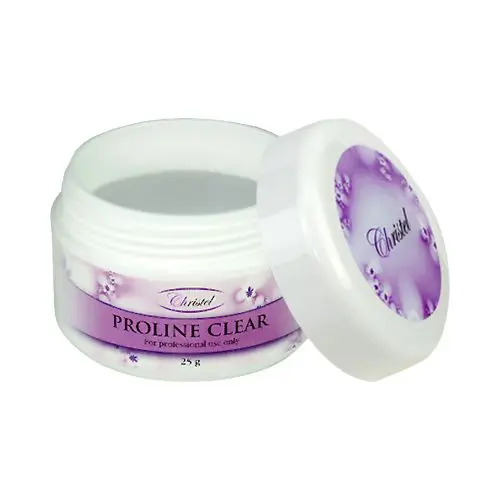UV zselé Christel - Proline Clear gel, 25g 