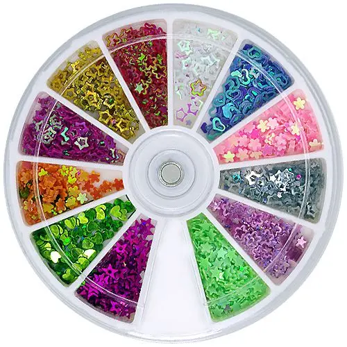 Körömdíszek boxban – mix