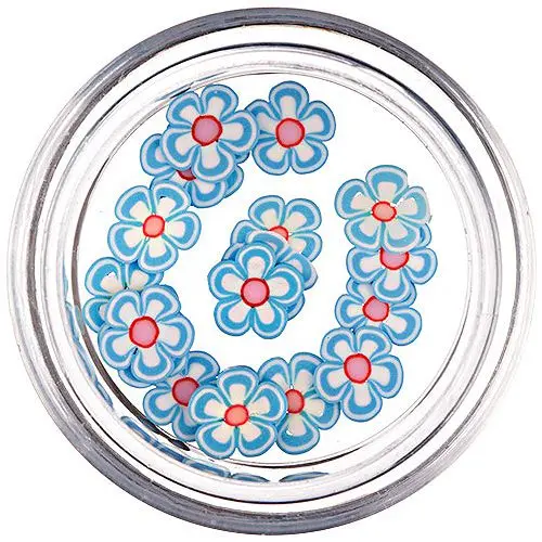 Fimo Nail Art - szeletelt virágrúd