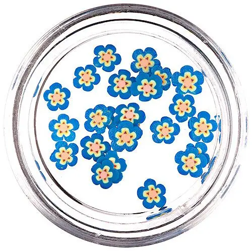 Fimo gyurmavirágok - szeletek