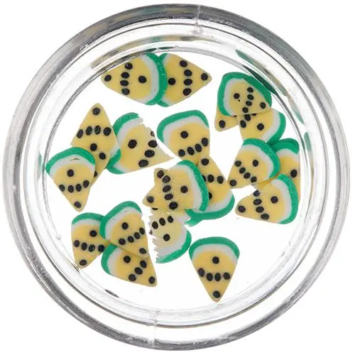 Fruit - szeletelt Fimo Nail Art, jákafa gyümölcs
